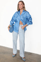NEVER FULLY DRESSED - CHAMBRAY MILEY SHIRT